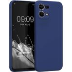 Microsonic Matte Silicone Oppo Reno 7 4G Lacivert Kılıf