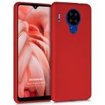 Microsonic Matte Silicone Reeder P13 Blue Max Lite Kırmızı Cep Telefonu Kılıfı