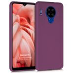 Microsonic Matte Silicone Reeder P13 Blue Max Lite Mor Cep Telefonu Kılıfı