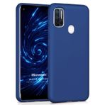 Microsonic Matte Silicone Reeder P13 Blue Max Pro Lacivert Cep Telefonu Kılıfı