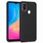 Microsonic Matte Silicone Reeder P13 Blue Max Pro Lite Siyah Cep Telefonu Kılıfı