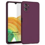 Microsonic Matte Silicone Reeder S19 Max Pro Mor Cep Telefonu Kılıfı