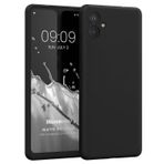 Microsonic Matte Silicone Samsung Galaxy A04E Siyah Kılıf