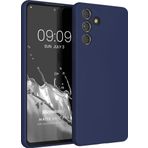 Microsonic Matte Silicone Samsung Galaxy A35 Kılıf Lacivert