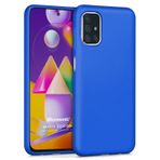 Microsonic Matte Silicone Samsung Galaxy M31S Siyah Kılıf