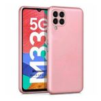 Microsonic Matte Silicone Samsung Galaxy M33 Rose Gold Cep Telefonu Kılıfı
