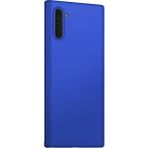 Microsonic Matte Silicone Samsung Galaxy Note 10 Mavi Cep Telefonu Kılıfı