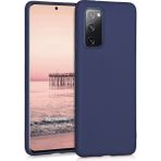 Microsonic Matte Silicone Samsung Galaxy S20 FE Lacivert Kılıf