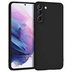 Microsonic Matte Silicone Samsung Galaxy S21 FE Siyah Cep Telefonu Kılıfı