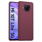 Microsonic Matte Silicone Xiaomi Mi 10T Lite Mor Cep Telefonu Kılıfı