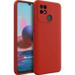 Microsonic Matte Silicone Xiaomi Poco C40 Kırmızı Kılıf