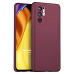 Microsonic Matte Silicone Xiaomi Poco M3 Pro Mor Cep Telefonu Kılıfı