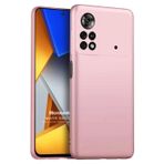 Microsonic Matte Silicone Xiaomi Poco M4 Pro 4G Rose Gold Cep Telefonu Kılıfı