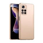 Microsonic Matte Silicone Xiaomi Redmi Note 11 Pro Plus Gold Cep Telefonu Kılıfı