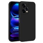 Microsonic Matte Silicone Xiaomi Redmi Note 12 Siyah Kılıf