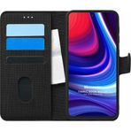 Microsonic Omix X300 Fabric Book Wallet Siyah Cep Telefonu Kılıfı