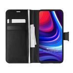Microsonic Omix X500 Delux Leather Wallet Siyah Cep Telefonu Kılıfı