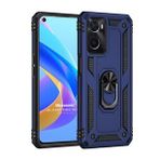 Microsonic Oppo A76 Military Ring Holder Lacivert Cep Telefonu Kılıfı