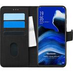Microsonic Oppo Reno 2Z Fabric Book Wallet Siyah Kılıf