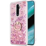 Microsonic Oppo Reno 2Z Glitter Liquid Holder Pembe Kılıf
