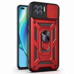 Microsonic Oppo Reno 4 Lite Impact Resistant Kırmızı Cep Telefonu Kılıfı