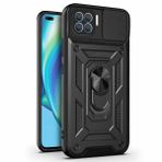 Microsonic Oppo Reno 4 Lite Siyah Impact Resistant Telefon Kılıfı