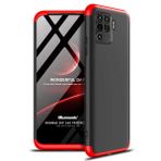Microsonic Oppo Reno 5 Lite Siyah Kırmızı Double Dip 360 Protective Cep Telefonu Kılıfı