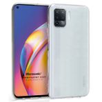 Microsonic Oppo Reno 5 Lite Transparent Soft Beyaz Cep Telefonu Kılıfı