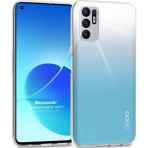 Microsonic Oppo Reno 6 4G Transparent Soft Beyaz Kılıf