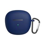 Microsonic QCY HT03 Askılı Mat Silikon Lacivert Kılıf