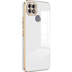 Microsonic Realme C25S Olive Plated Beyaz Kılıf
