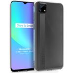 Microsonic Realme C25S Transparent Soft Beyaz Kılıf
