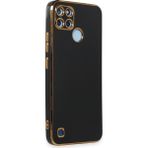 Microsonic Realme C25Y Olive Plated Siyah Kılıf