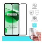 Microsonic Realme C35 Seramik Matte Flexible Siyah Ekran Koruyucu