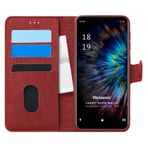 Microsonic Reeder P13 Blue 2021 Fabric Book Wallet Kırmızı Cep Telefonu Kılıfı