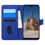Microsonic Reeder P13 Blue Max Lite Fabric Book Wallet Lacivert Cep Telefonu Kılıfı