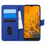Microsonic Reeder P13 Blue Max Pro Lite 2022 Fabric Book Wallet Lacivert Cep Telefonu Kılıfı