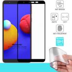Microsonic Samsung Galaxy A01 Core Seramik Matte Flexible Siyah Ekran Koruyucu