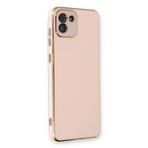 Microsonic Samsung Galaxy A03 Olive Plated Pembe Kılıf