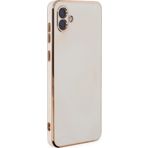 Microsonic Samsung Galaxy A04 Olive Plated Beyaz Kılıf