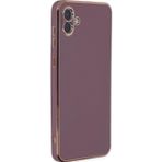 Microsonic Samsung Galaxy A04 Olive Plated Lila Kılıf