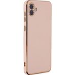 Microsonic Samsung Galaxy A04 Olive Plated Pembe Kılıf