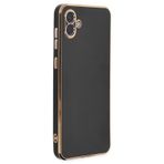 Microsonic Samsung Galaxy A04 Olive Plated Siyah Kılıf