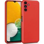 Microsonic Samsung Galaxy A04S Matte Silicone Kırmızı Kılıf