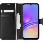 Microsonic Samsung Galaxy A05 Delux Leather Wallet Siyah Kılıf