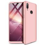 Microsonic Samsung Galaxy A10s için Kılıf Double Dip 360 Protective Rose Gold [Galaxy A10s ile Uyumlu Kılıf - Rose Gold]