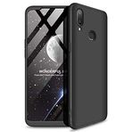Microsonic Samsung Galaxy A10s için Kılıf Double Dip 360 Protective Siyah [Galaxy A10s ile Uyumlu Kılıf - Siyah]