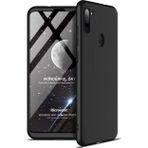 Microsonic Samsung Galaxy A11 Double Dip 360 Protective Siyah Kılıf