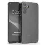 Microsonic Samsung Galaxy A14 Transparent Soft Beyaz Kılıf