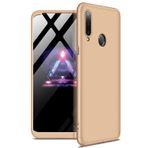 Microsonic Samsung Galaxy A20s için Kılıf Double Dip 360 Protective Gold [Galaxy A20s ile Uyumlu Kılıf - Gold]